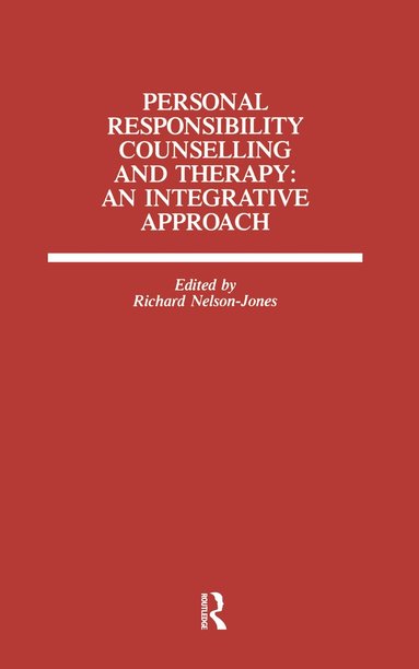 bokomslag Personal Responsibility Counselling And Therapy