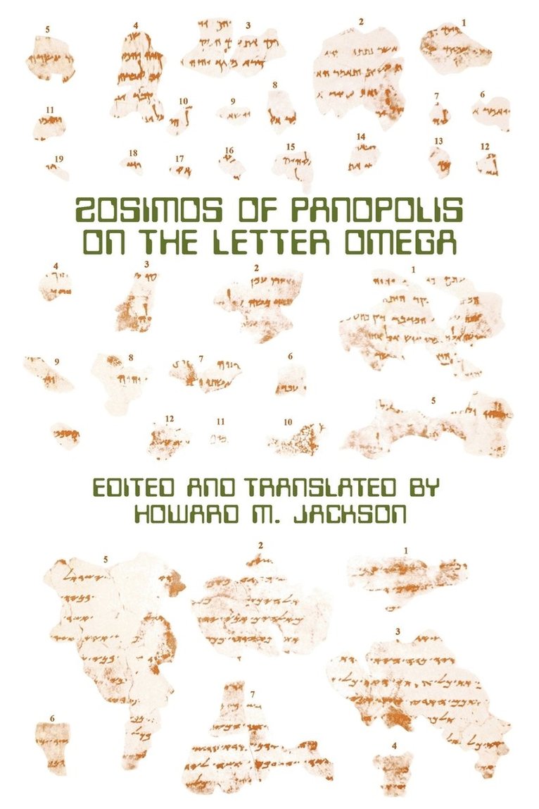 Zosimos Of Panopolis On The Letter Of Omega 1