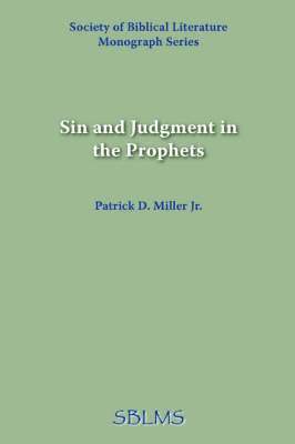 bokomslag Sin and Judgment in the Prophets