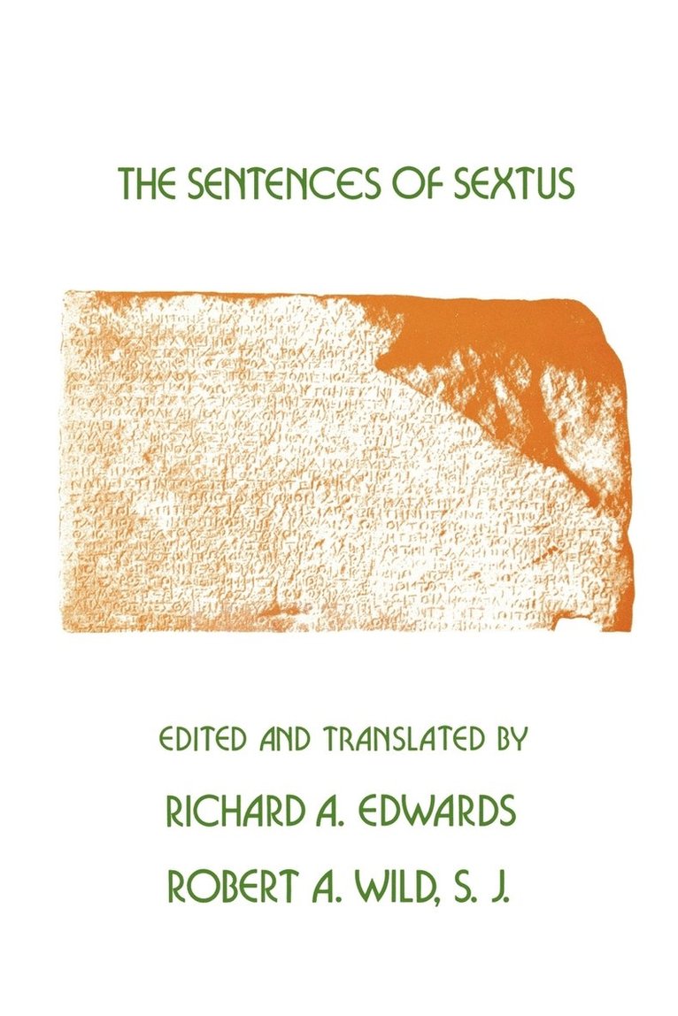 Sentences of Sextus 1