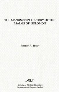 bokomslag Manuscript History of the Psalms of Solomon