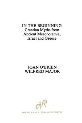 Joan O'Brien, Wilfred Major - In the Beginning, Häftad