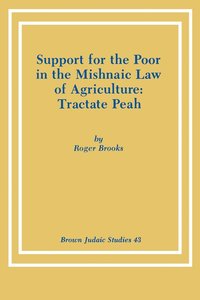 bokomslag Support for the Poor in the Mishnaic Law of Agriculture