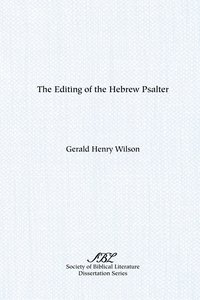 bokomslag Editing Of The Hebrew Psalter