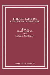 bokomslag Biblical Patterns in Modern Literature