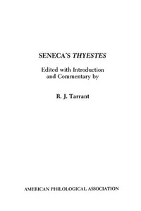 bokomslag Seneca's Thyestes