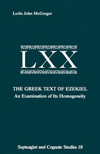 bokomslag Greek Text of Ezekiel