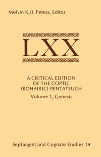 bokomslag A Critical Edition of the Coptic (Bohairic) Pentateuch