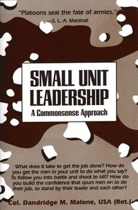 bokomslag Small Unit Leadership