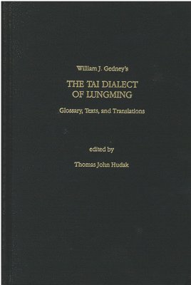 Tai Dialect of Lungming 1