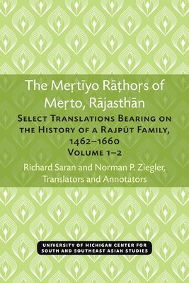 The Mertiyo Rathors of Merto, Rajasthan v. 1& 2 1