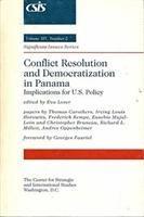 bokomslag Conflict Resolution and Democratization in Panama