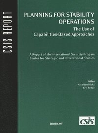bokomslag Planning for Stability Operations