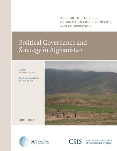 bokomslag Political Governance and Strategy in Afghanistan