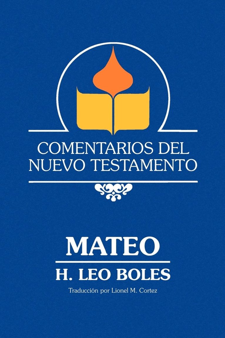 Comentarios Del Nuevo Testamento - Mateo (Paper) 1