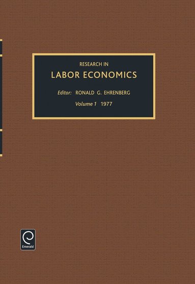 bokomslag Research in Labor Economics