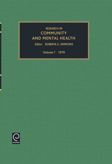bokomslag Research in Community and Mental Health