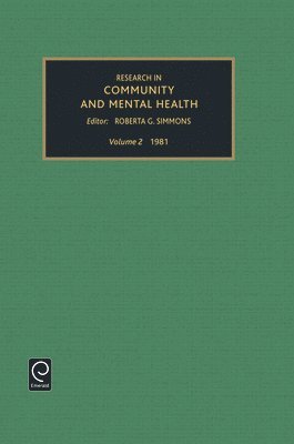 bokomslag Research in Community and Mental Health