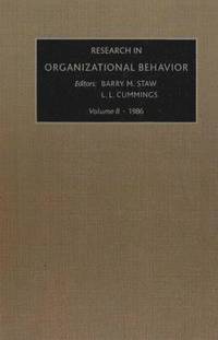 bokomslag Research in Organizational Behavior