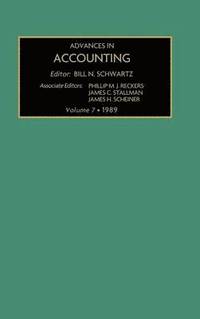 bokomslag Advances in Accounting: v. 7