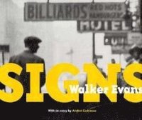 bokomslag Walker Evans - Signs