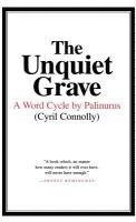 bokomslag The Unquiet Grave: A Word Cycle by Palinurus