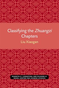 bokomslag Classifying the Zhuangzi Chapters