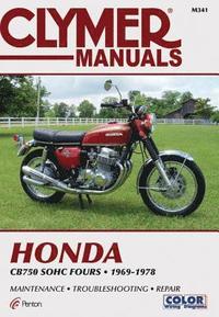 bokomslag Honda CB750 Single Overhead Cam Motorcycle, 1969-1978 Service Repair Manual