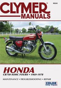 bokomslag Honda CB750 Single Overhead Cam Motorcycle, 1969-1978 Service Repair Manual