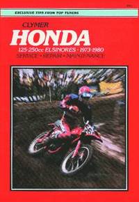 bokomslag Honda Elsinores 125-250cc 73-80