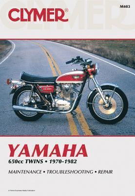 Yamaha 650cc Twins Motorcycle, 1970-1982 Service Repair Manual 1