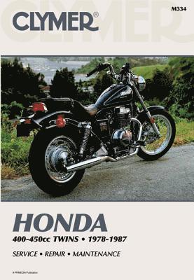 bokomslag Honda 400-450 Twins 78-87