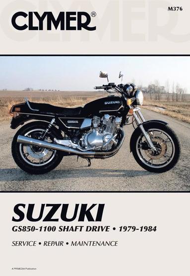 bokomslag Suzuki GS850-1100 Shaft Drive Motorcycle (1979-1984) Service Repair Manual