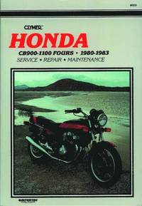bokomslag Honda CB900-1100 Fours 80-83