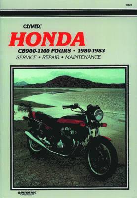 bokomslag Honda CB900, CB1000, CB1100 Motorcycle (1980-1983) Service Repair Manual