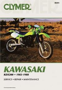 bokomslag Kawasaki KDX200 Motorcycle 83-88