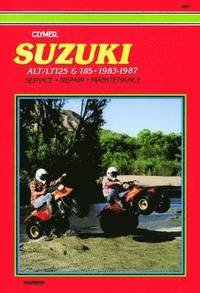 bokomslag Suzuki Alt/Lt125 & 185 83-87
