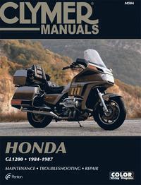 bokomslag Honda GL1200 Gold Wing Motorcycle (1984-1987) Service Repair Manual