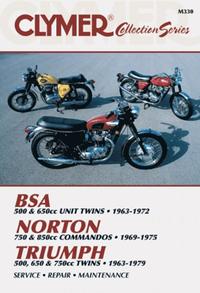 bokomslag BSA Twin - Norton Commandos - Triumph Twins Motorcycle (1963-1979) Service Repair Manual