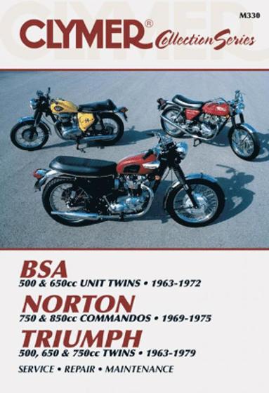 bokomslag BSA Twin - Norton Commandos - Triumph Twins Motorcycle (1963-1979) Service Repair Manual