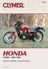 bokomslag Honda VT500 83-88