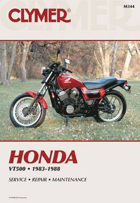 Haynes Publishing - Honda VT500 Motorcycle (1983-1988) Service Repair Manual, Häftad