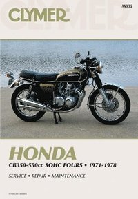bokomslag Honda 350-550cc Fours 72-78