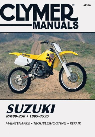 bokomslag Suzuki RM80-250 Motorcycle (1989-1995) Service Repair Manual