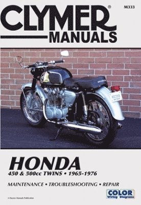 Honda CB/CL450 & CB500T Motorcycle (1965-1976) Service Repair Manual 1