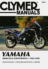 bokomslag Yamaha XJ600 Seca II/Diversion Motorcycle (1992-1998) Service Repair Manual