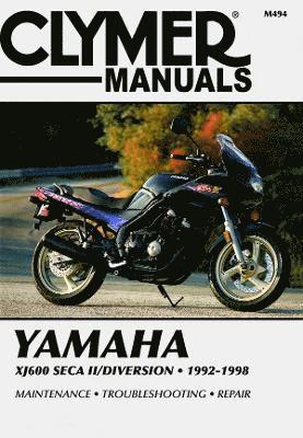 bokomslag Yamaha XJ600 Seca II/Diversion Motorcycle (1992-1998) Service Repair Manual
