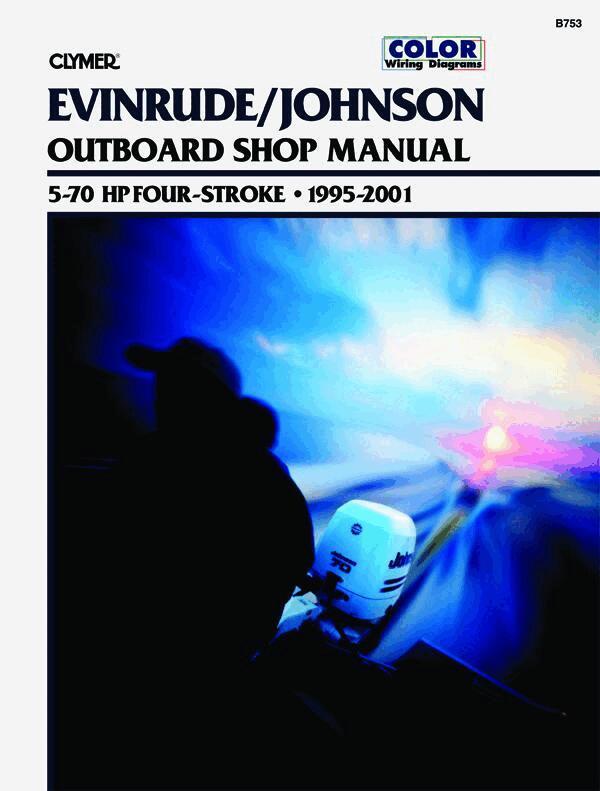 Haynes Publishing - Evinrude/Johnson 5-70 HP 4-Stroke Outboards (1995-2001) Service Repair Manual, Häftad