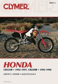 bokomslag Honda CR125R (1992-1997) & CR250R (1992-1996) Motorcycle Service Repair Manual