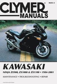 bokomslag Kawasaki Ninja ZX900, ZX1000 & ZX1100 Motorcycle (1984-2001) Service Repair Manual